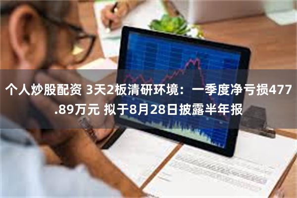 个人炒股配资 3天2板清研环境：一季度净亏损477.89万元 拟于8月28日披露半年报