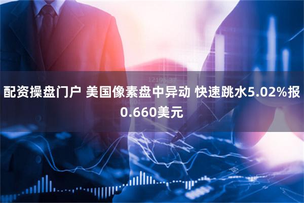 配资操盘门户 美国像素盘中异动 快速跳水5.02%报0.660美元