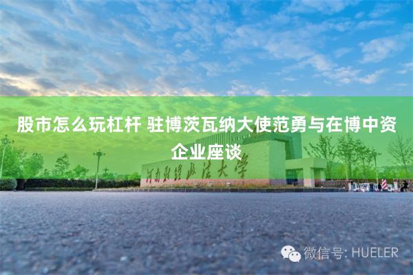 股市怎么玩杠杆 驻博茨瓦纳大使范勇与在博中资企业座谈