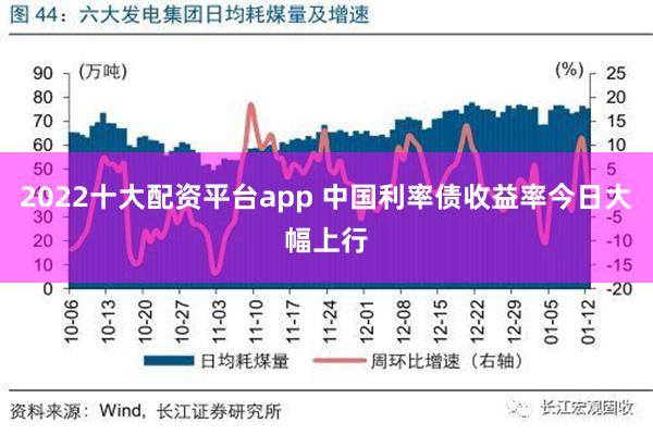 2022十大配资平台app 中国利率债收益率今日大幅上行