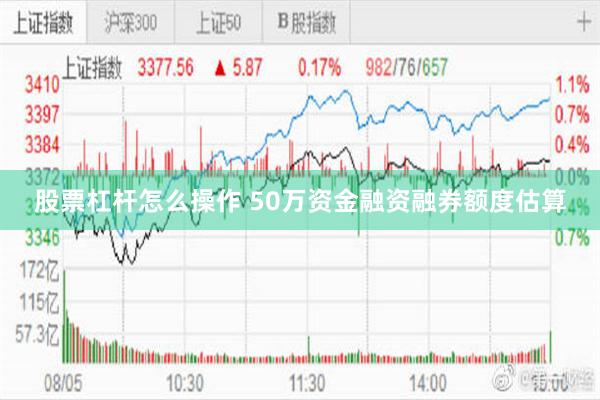 股票杠杆怎么操作 50万资金融资融券额度估算