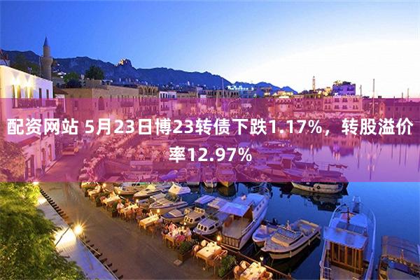 配资网站 5月23日博23转债下跌1.17%，转股溢价率12.97%