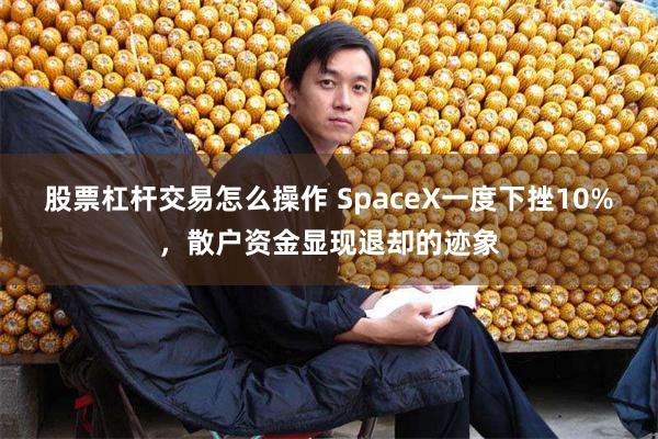 股票杠杆交易怎么操作 SpaceX一度下挫10%，散户资金显现退却的迹象