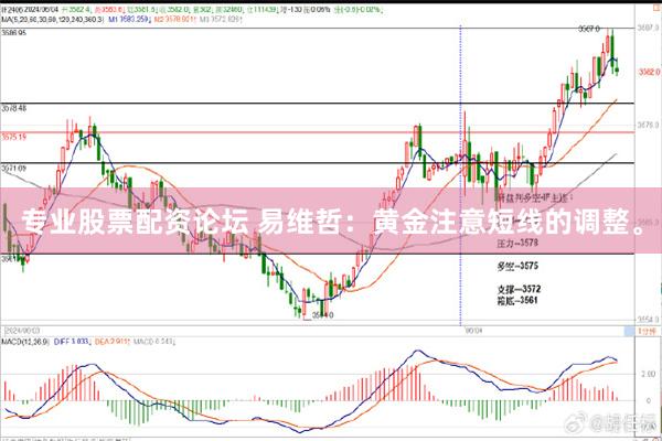 专业股票配资论坛 易维哲：黄金注意短线的调整。