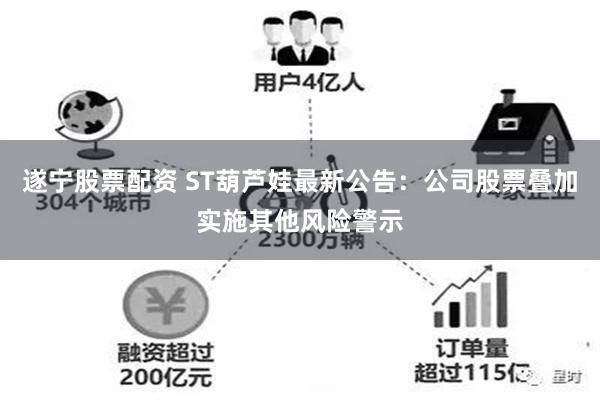 遂宁股票配资 ST葫芦娃最新公告：公司股票叠加实施其他风险警示